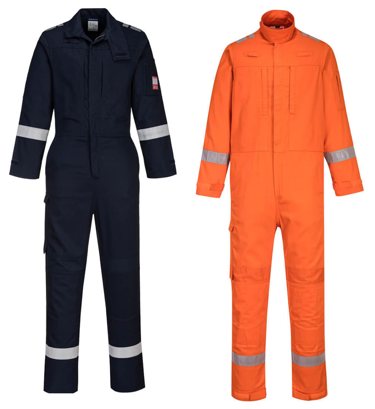Portwest FR502 - Bizflame Work Lightweight Stretch Panelled Cove - Click Image to Close